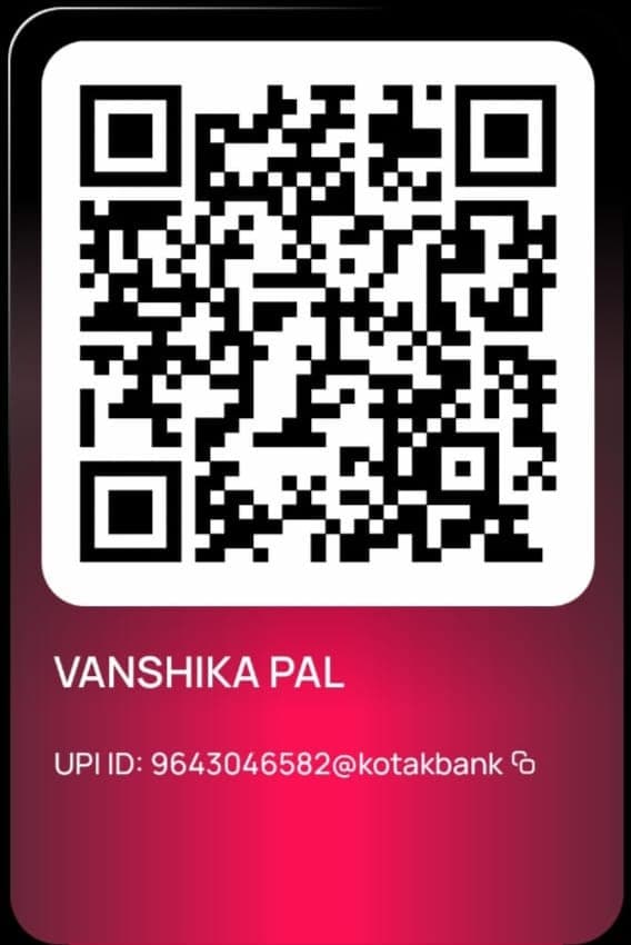 Payment QR Code — Scan to pay via UPI