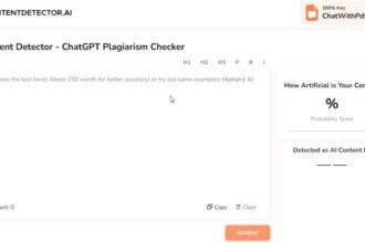 Free content detector ai tool