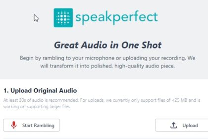speakperfect ai tool