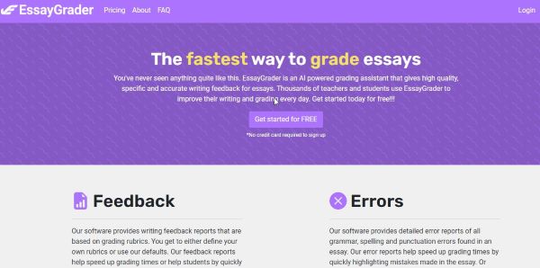 easygrader ai tool