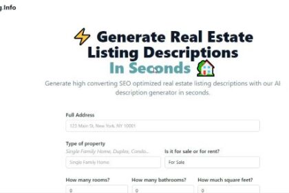 easy listing ai tool