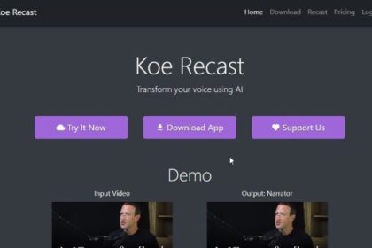 koe recast ai tool