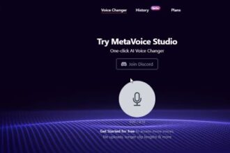 Meta Voice studio ai tool