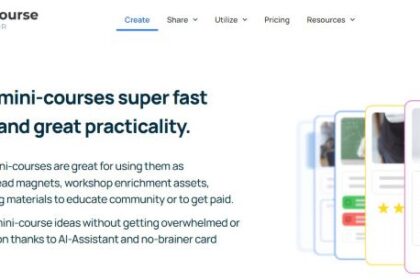 mini course generator ai tool