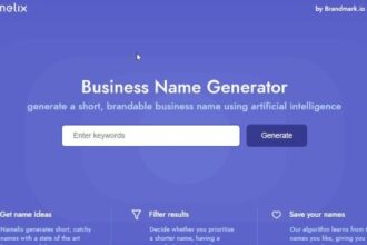 Namelix ai tool