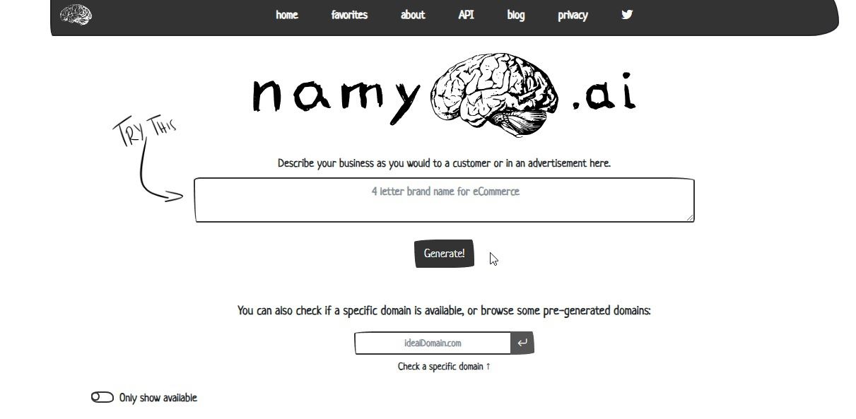 Namy ai tool