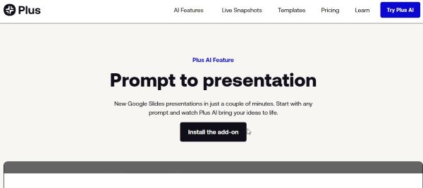 plus doc presentation tool