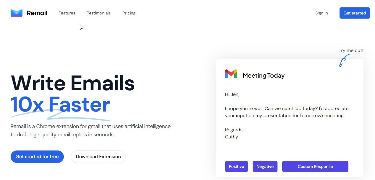 remail ai tool