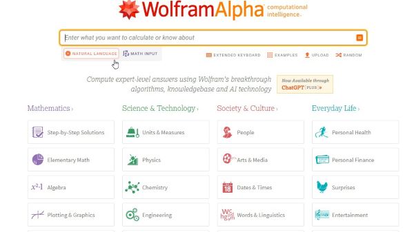 wolfram alpha ai tool